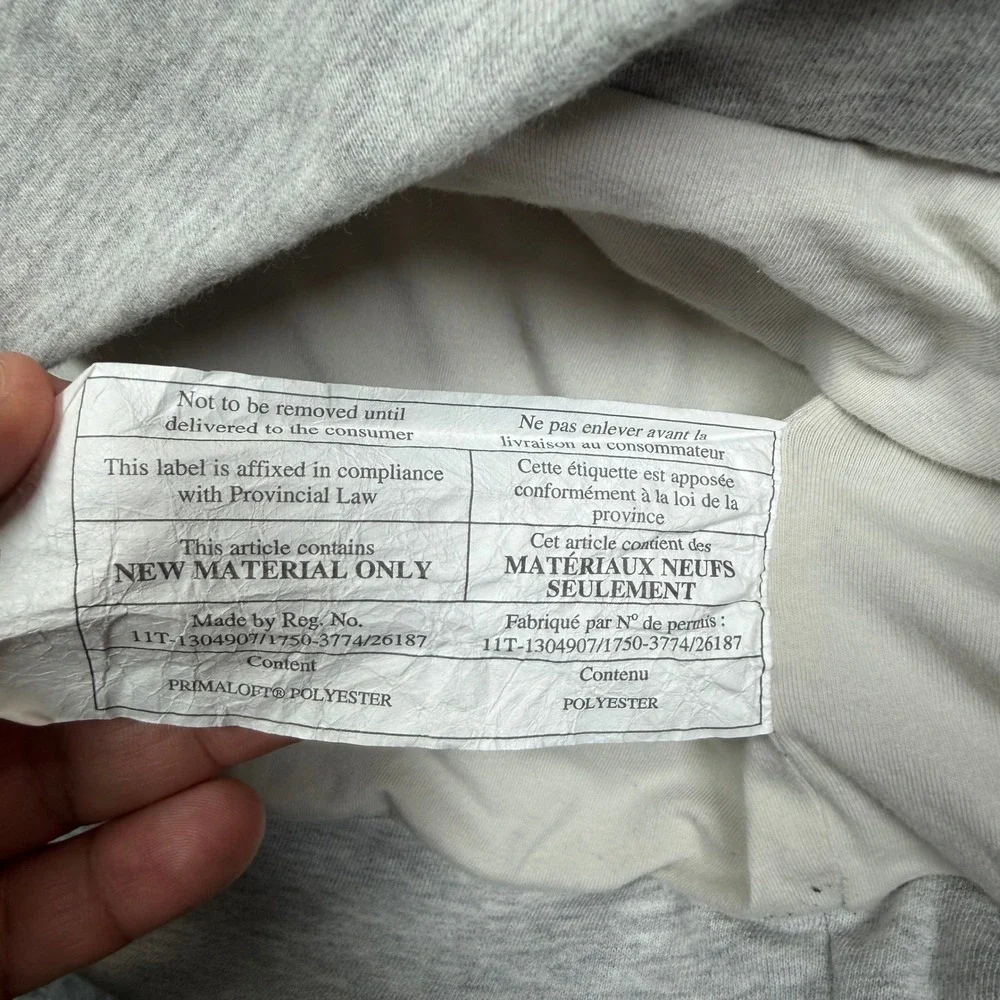 Lululemon Hill and Valley Mock Neck‎ Quilted Half Zip Pullover Grey Size 4 Warm